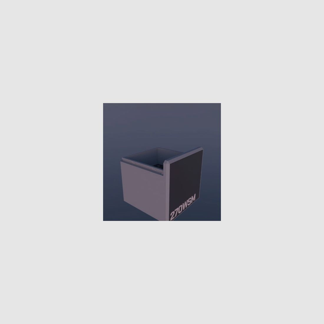 Filamelt Munitionsbox / .270 WSM / ‘Schiebedeckel’ / Patronenbox, Ammo Box