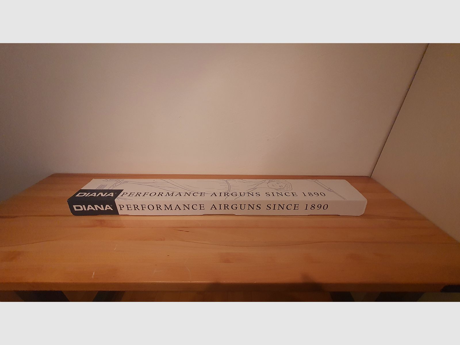 Diana 54 air rifle / Diana54 Airking in caliber 4.5 mm (fixed barrel / side lever)
