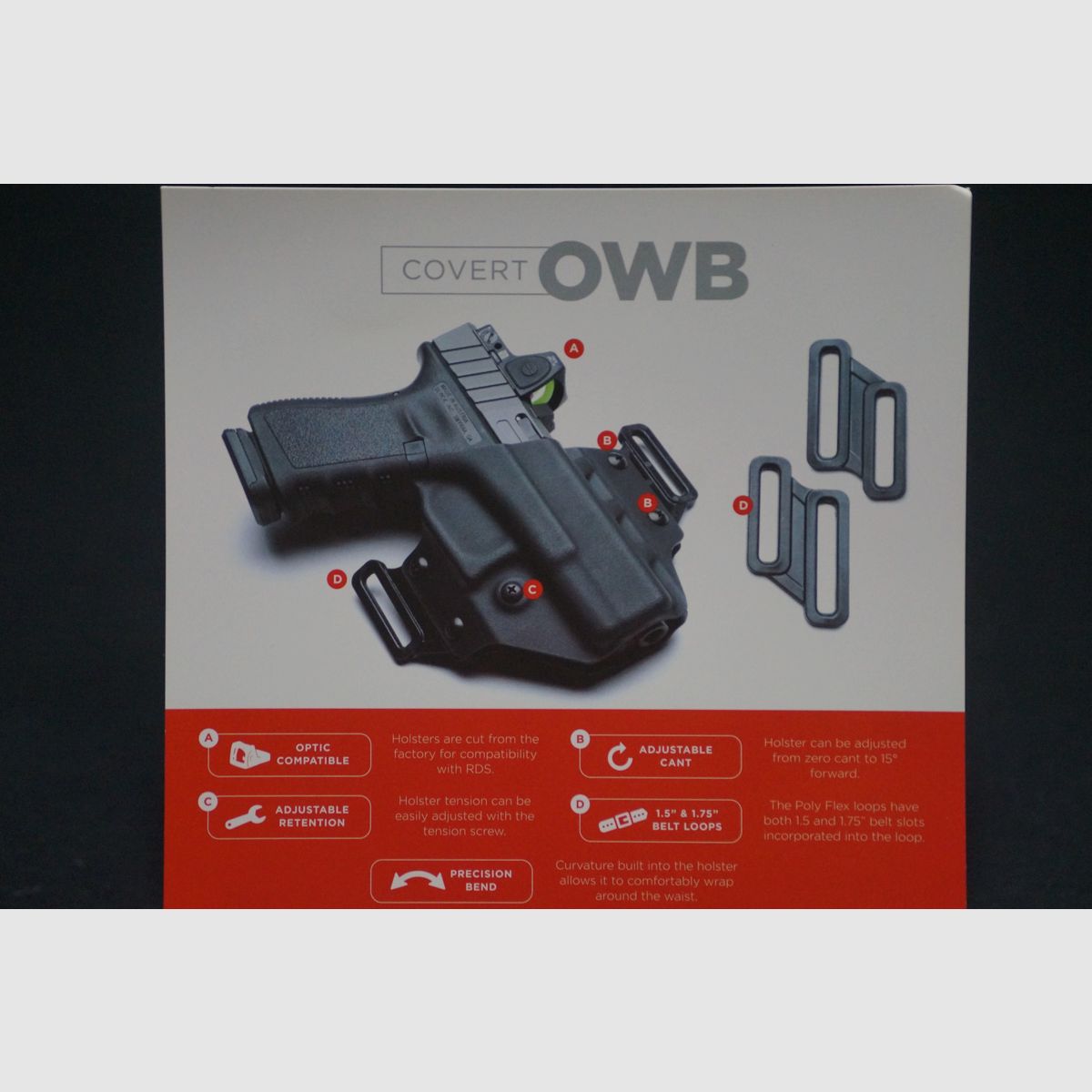 Crucial Holster OWB Glock 19, image 5 sur 5