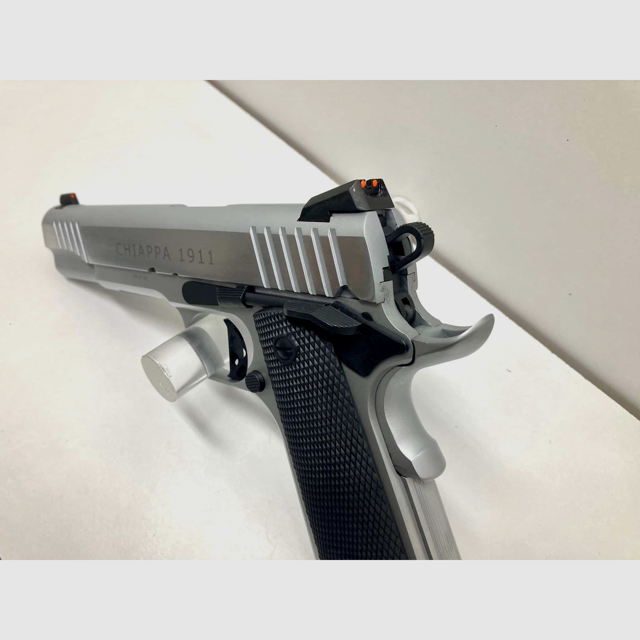 CHIAPPA 1911 Superior Chrome 5″ | 9mm Luger