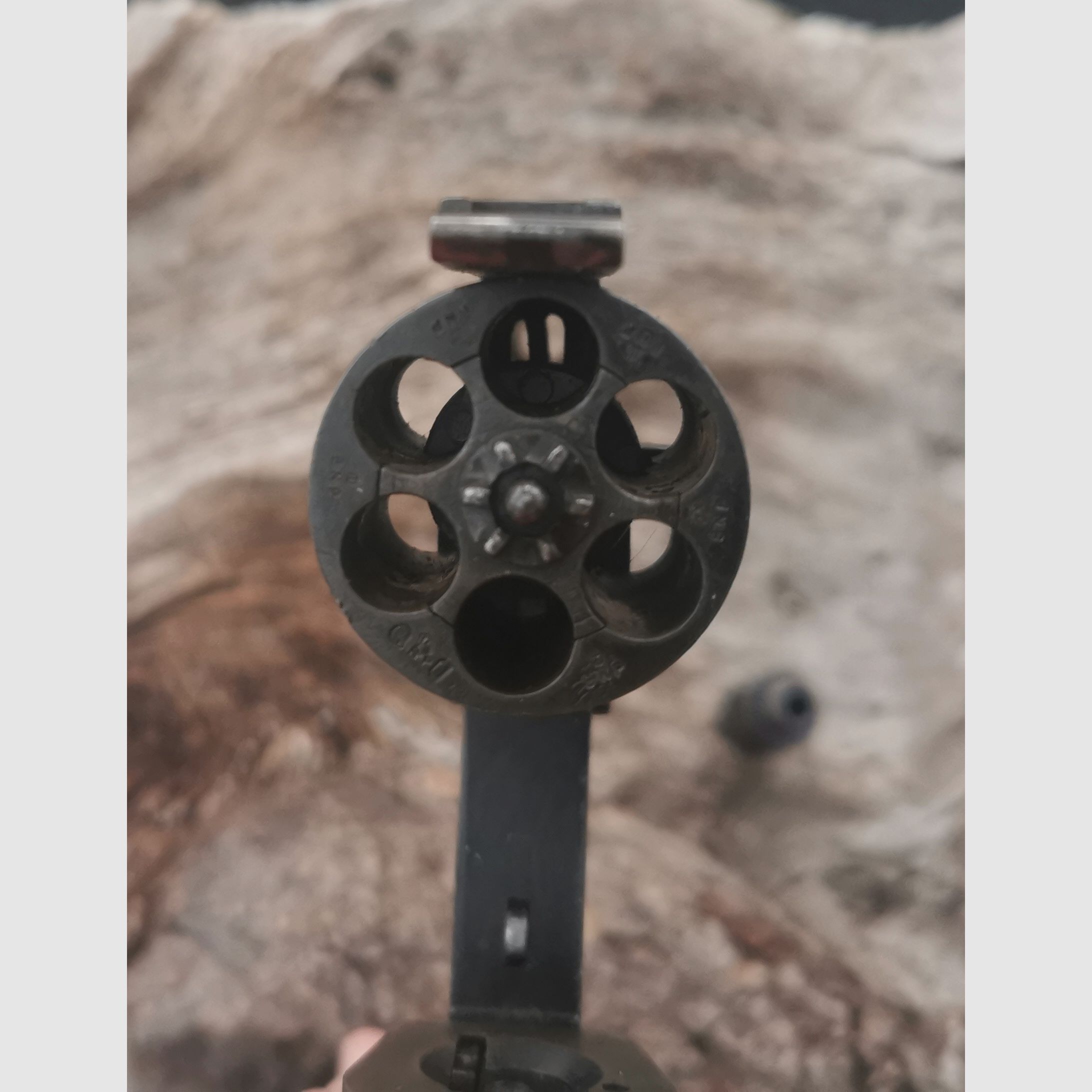 Enfield No.2 MK I WKII oryginalny przerobiony na 9mm R Knall wolny od 18 roku życia