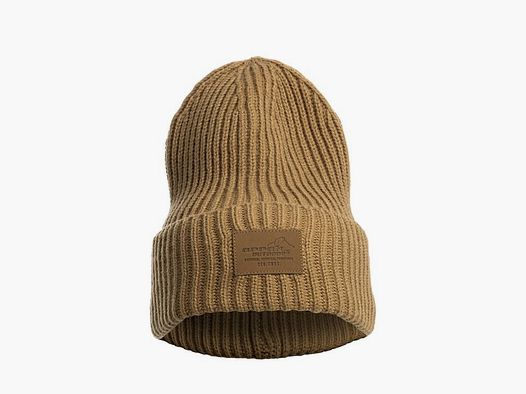 Arrak Beanie Grobstrickmütze Khaki