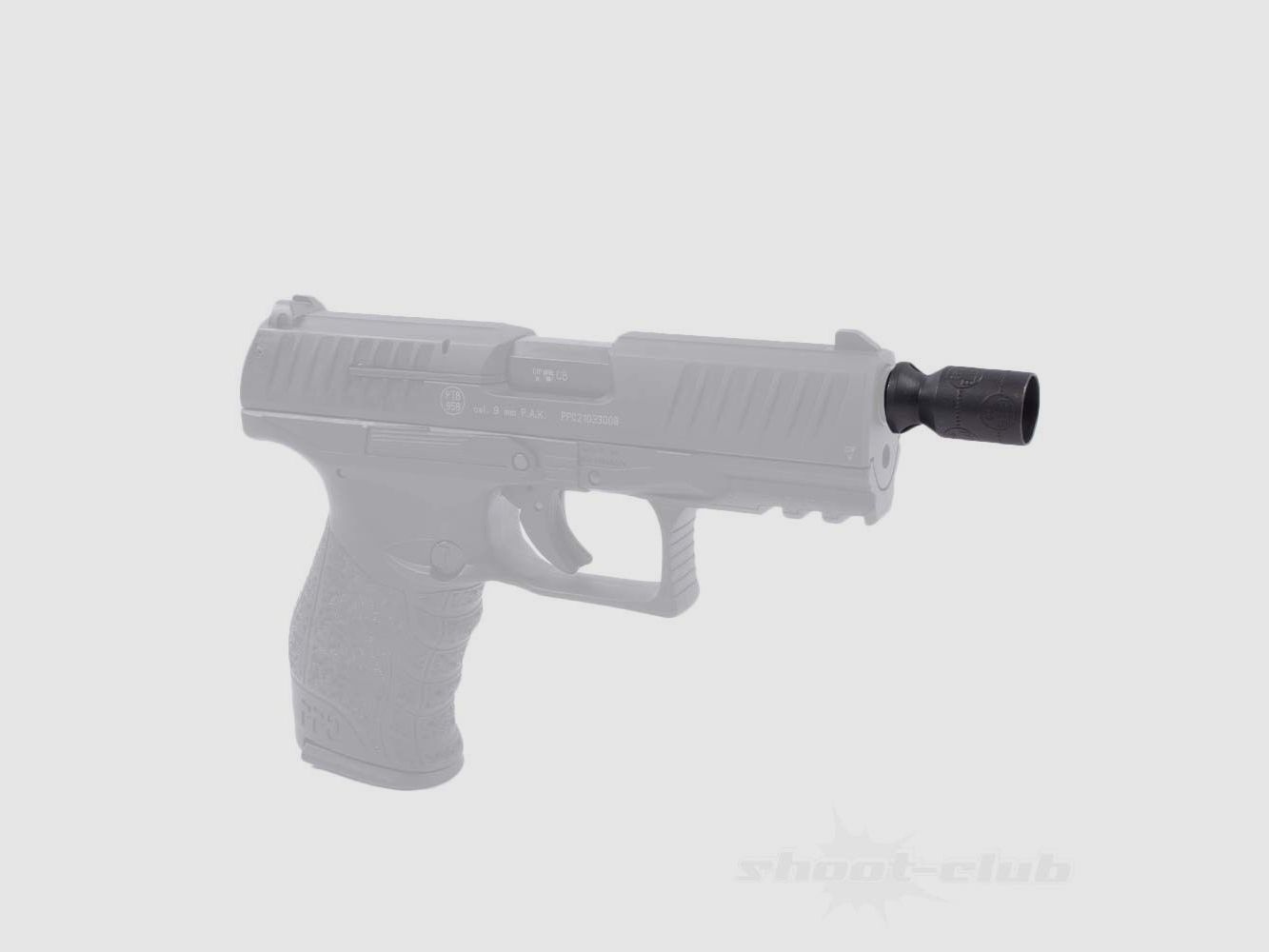 Walther blank firing cup for PTB-NR. 762, 765, 772, 923, 958