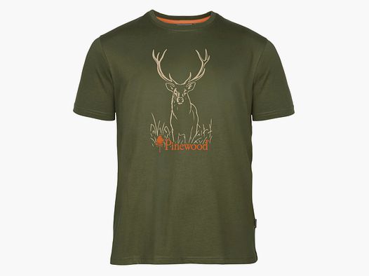 Pinewood T-Shirt Rode Hert