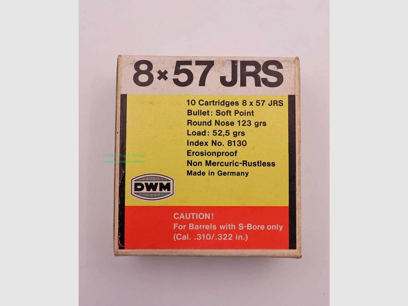 DWM, Berlin Büchsenpatronen 8x57JRS