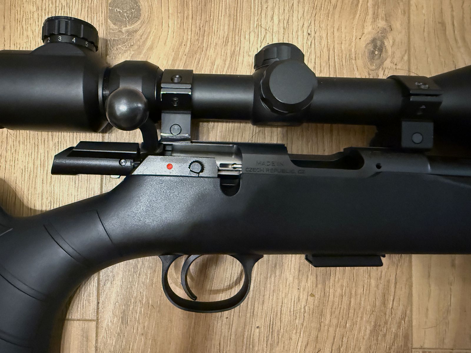 Kleinkaliber Kleinkaliber Gewehr CZ KK-Repetierbüchse 457 Synthetic Kaliber .22 lfb lr