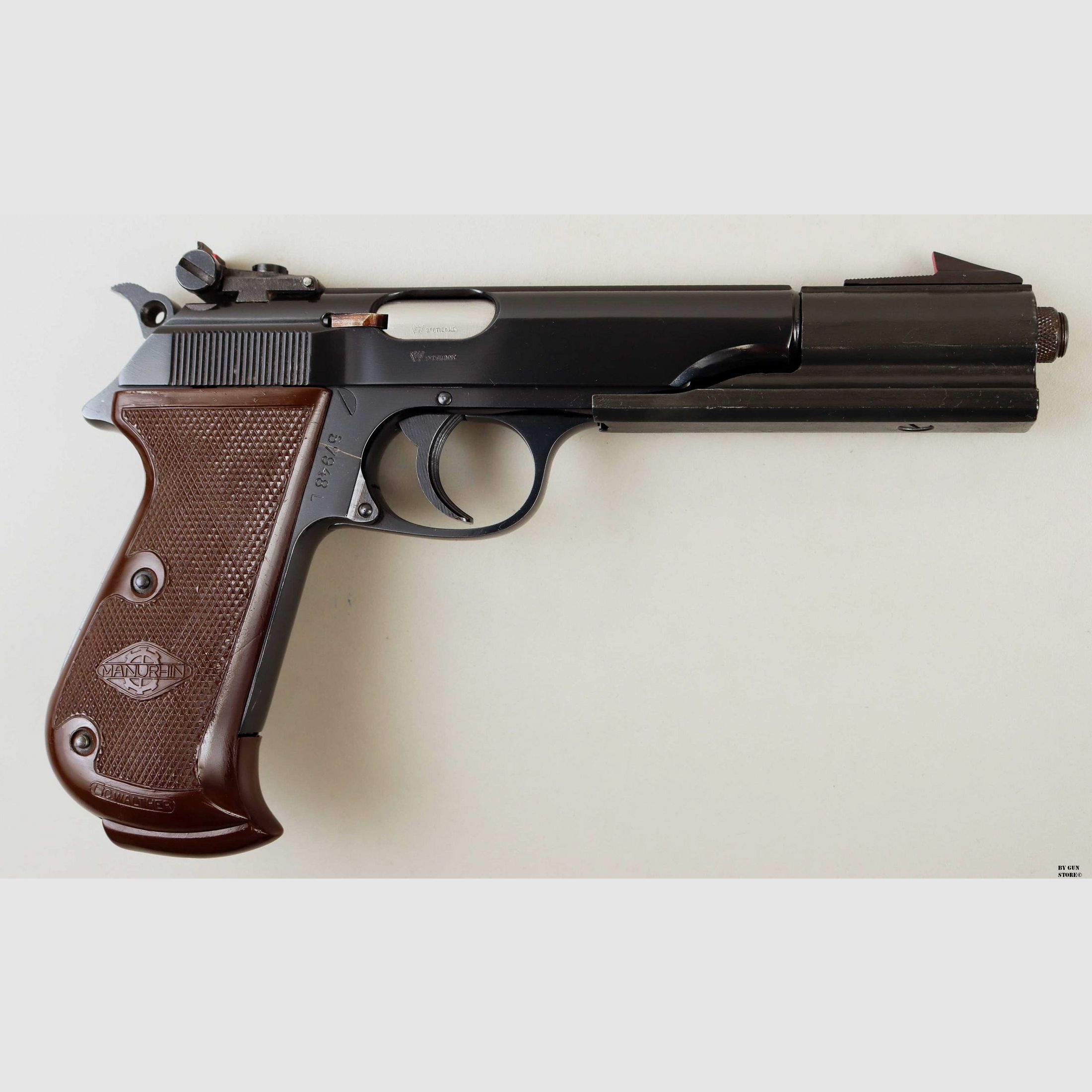 Pistola Manurhin mod. Sport cal. 22 lr. matr. 57948L, immagine 3 di 9