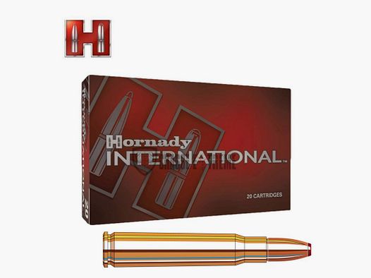 20 cartridges HORNADY International Cal 8x57 JS (IS) 180 Gr ECX