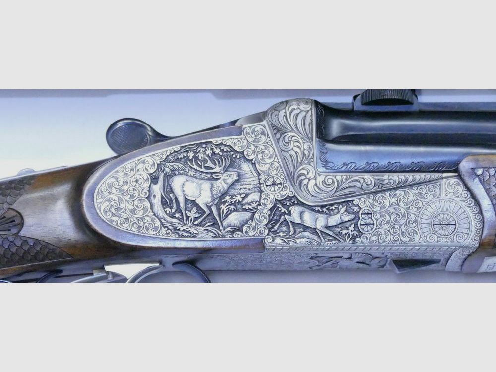 Ferlacher Gebrauchtwaffe Bockdrilling