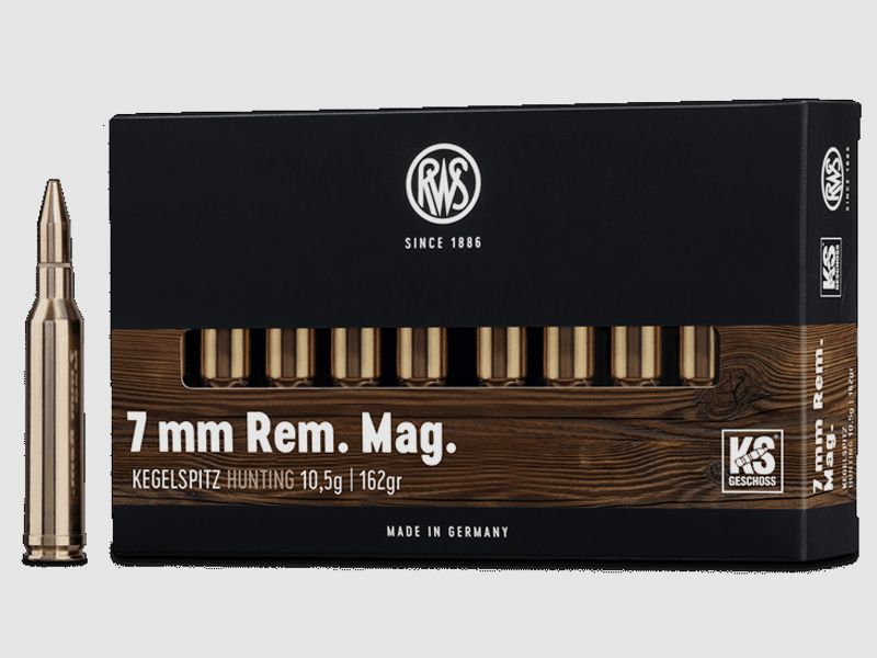 RWS 7mmRemMag Kegelspitz 10,5g - 159gr