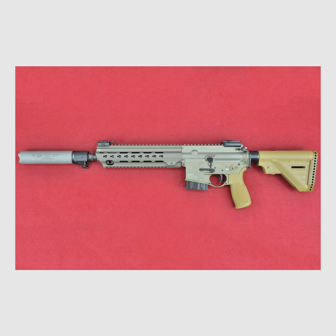 Heckler & Koch MR223 A3 Slimline 11" .223 Rem. sandfarben