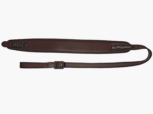 Niggeloh Gewehrriemen Universal Leder - Braun mit Schnellverschluss