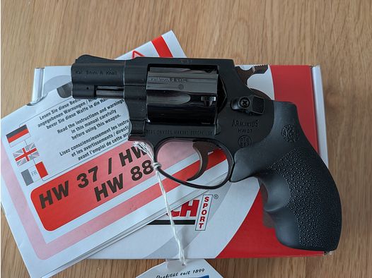 Weihrauch HW 37 9mm Knall ++ Non sparato ++ Hw37 Hogue impugnature