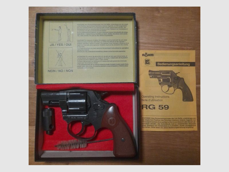 Röhm RG 59 - PTB 527 - Beschuss 99
