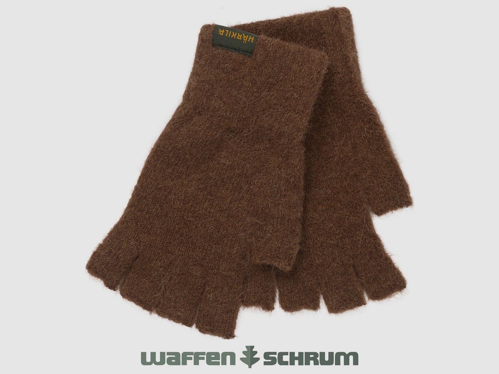 Gants Härkila Doigts Alpaca Pinecone Brown