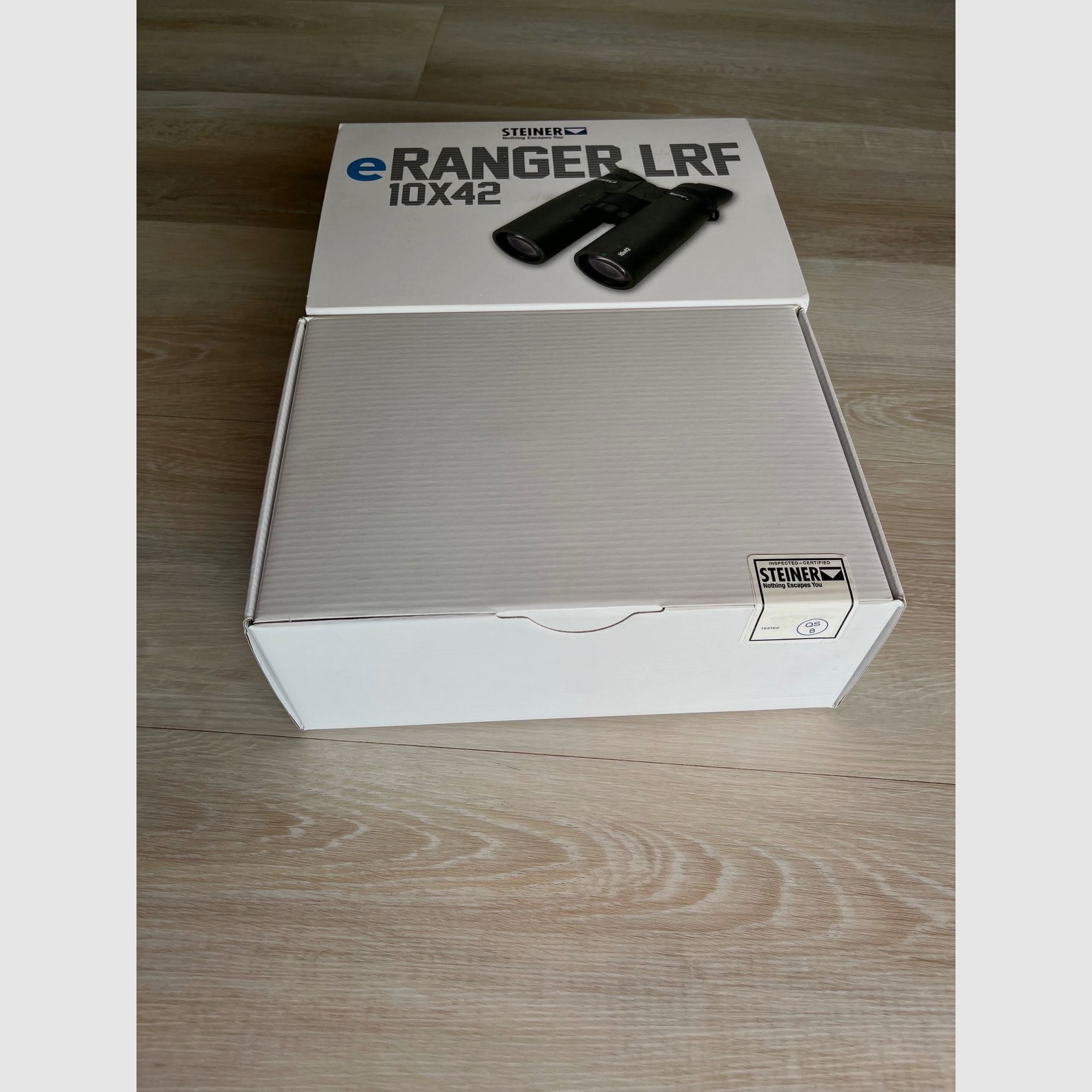 Steiner eRanger LRF 10x42 binoculars with laser rangefinder - NEW & OVP