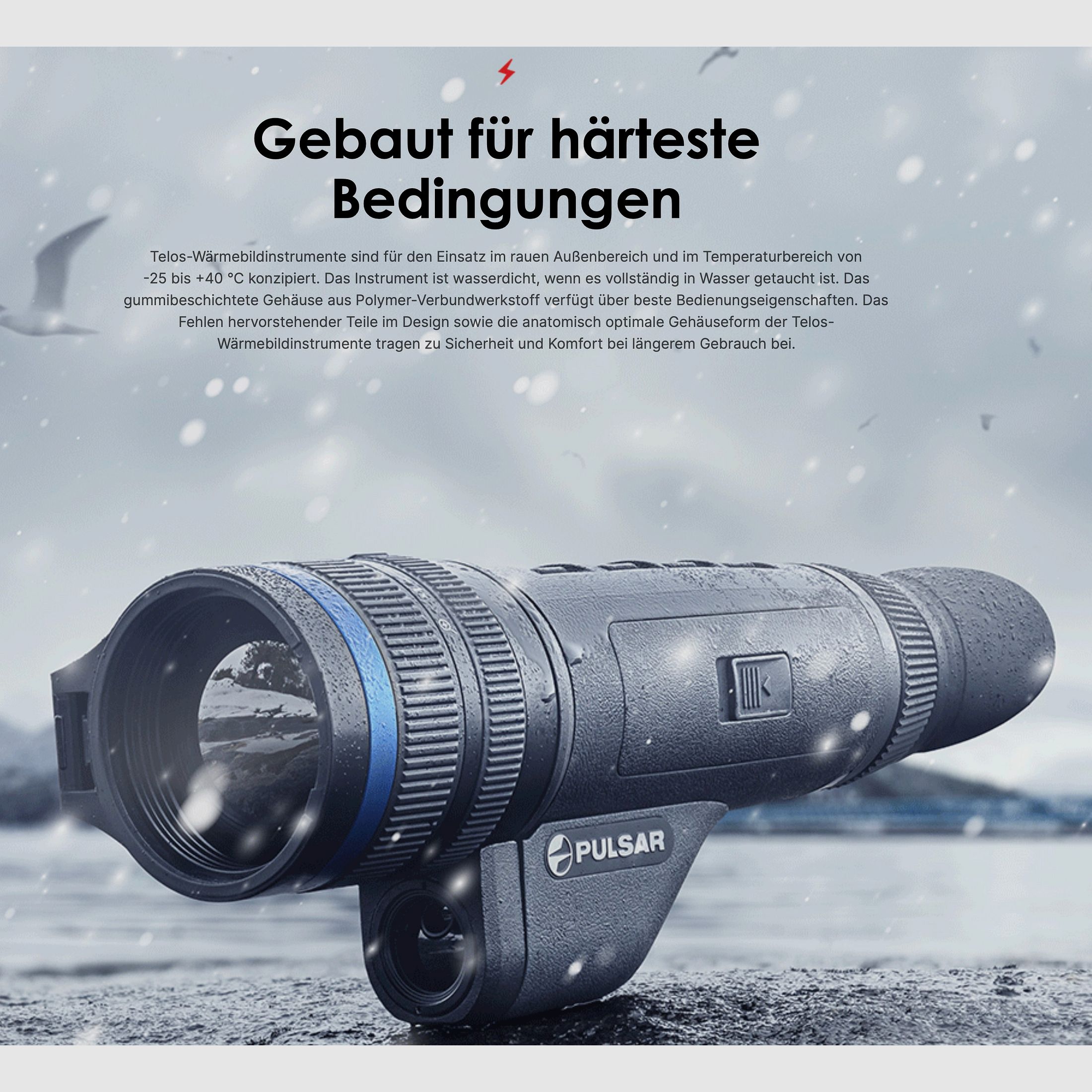 Pulsar 77516 warmtebeeldcamera Telos XL50 1024x768 @ 12 µm (NETD <40 mK)