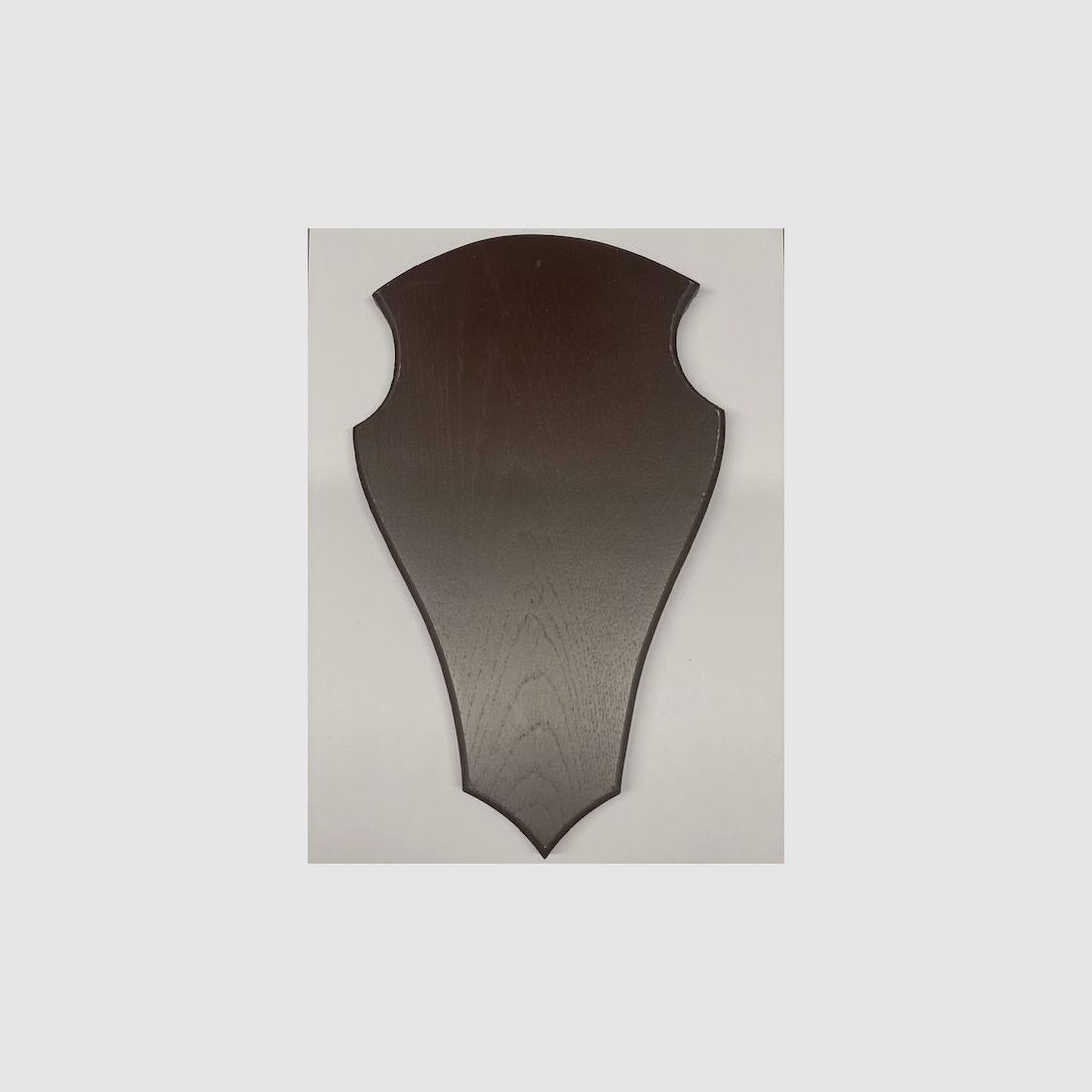 Wappenschilder aus Eichenholz für Hirschtrophäen 26cmx15,5cm