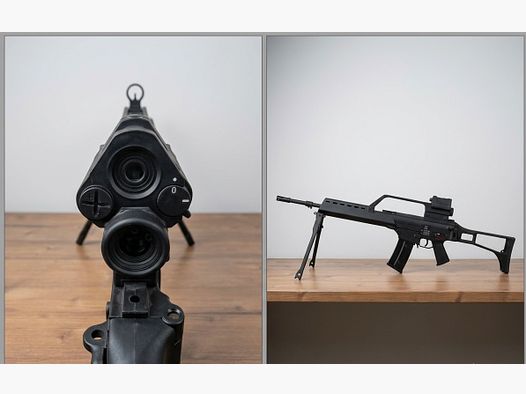 Heckler & Koch G36 S-AEG 6mm – Umarex (Item 2.5746) – Top Zustand mit OVP & Dual-Visier