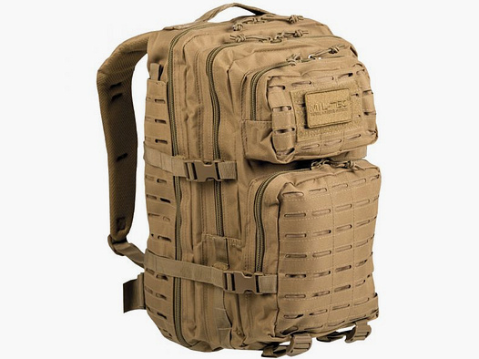 Mil-Tec Rucksack US Assault Pack LG Laser Cut coyote