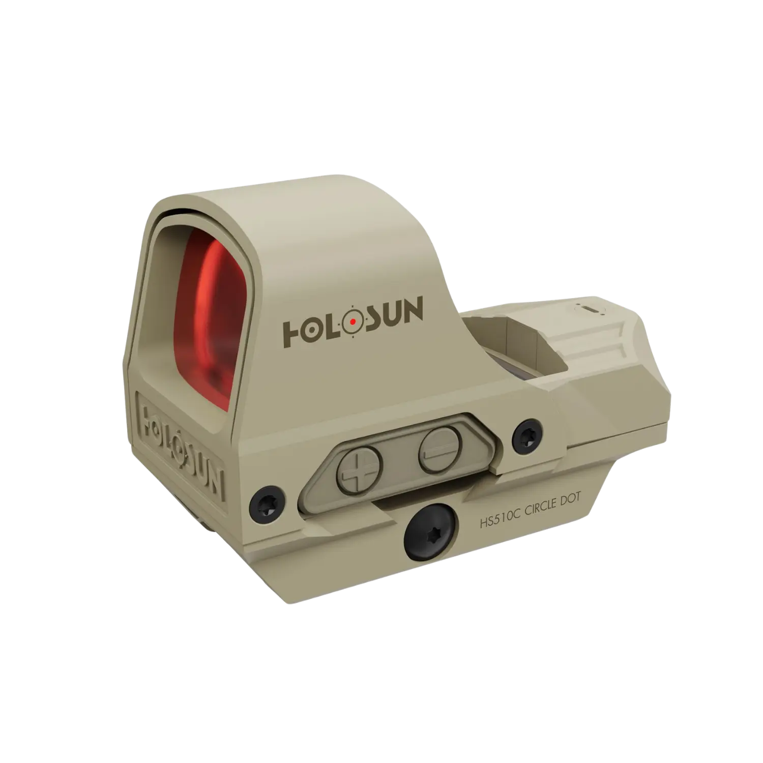 Holosun Set HS510C mirino reflex + HM3X ingranditore incl. custodia protettiva FDE / rosso, immagine 2 di 10