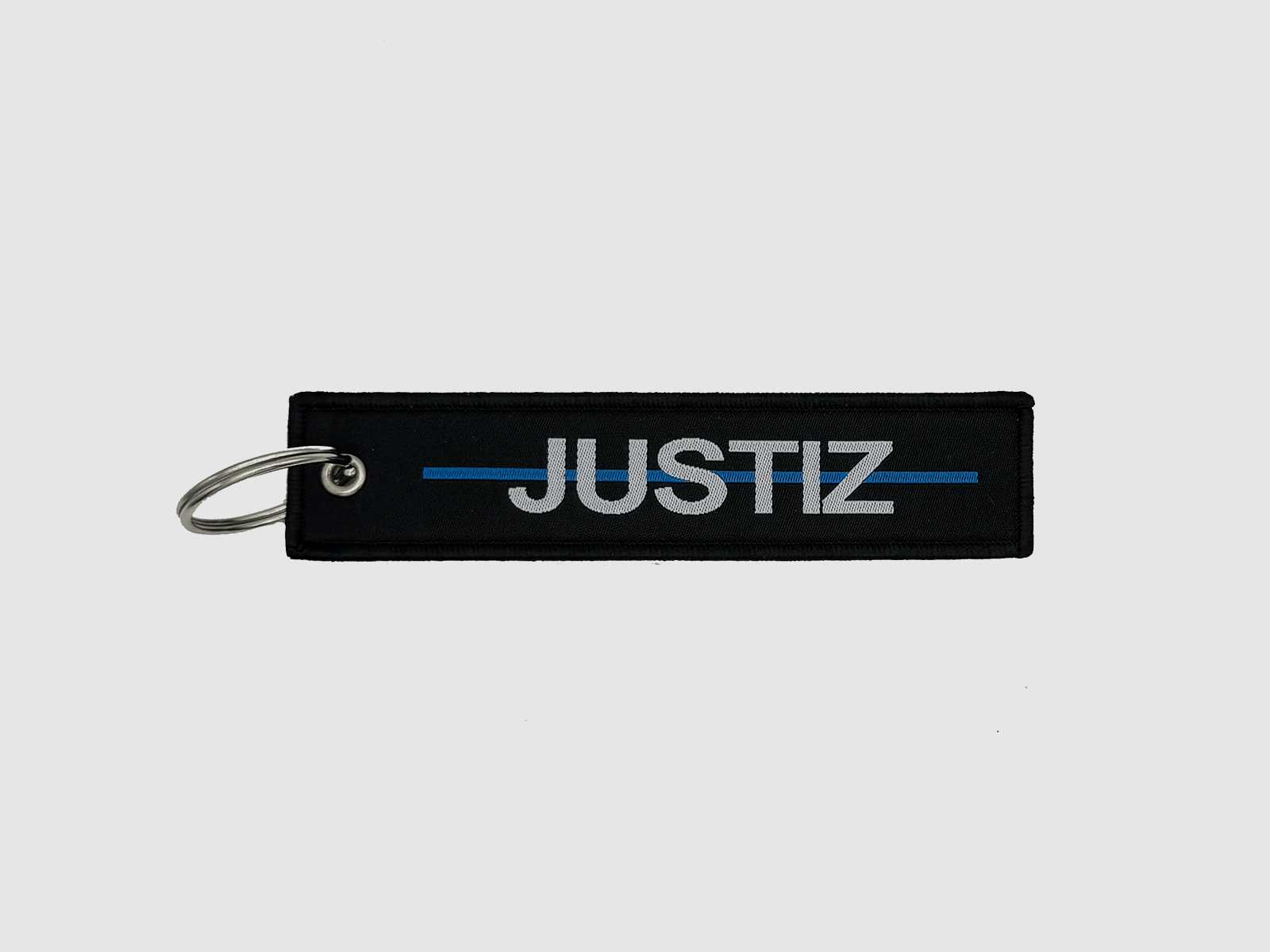 Justiz Blue Line Schlüsselanhänger