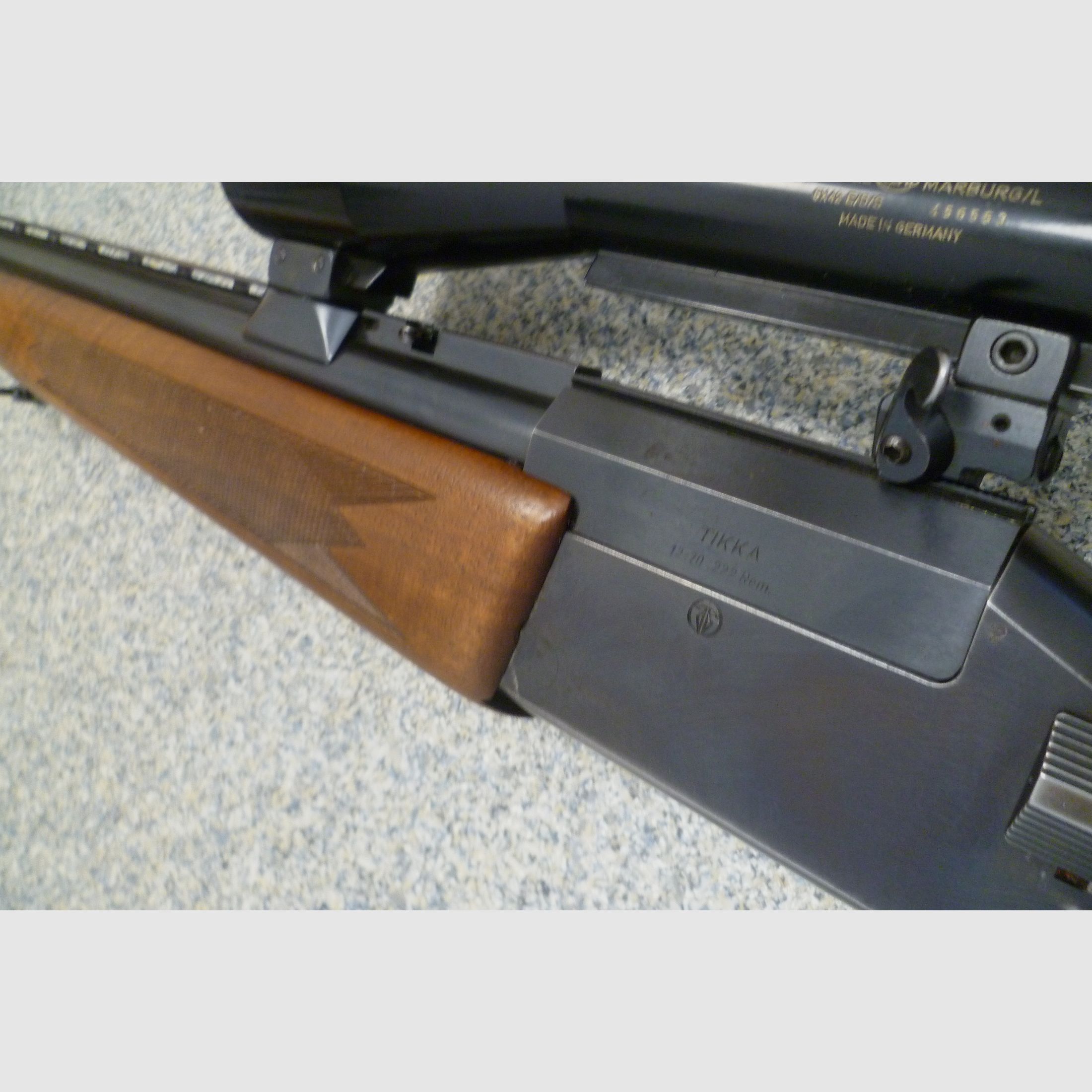 Bockbüchsflinte Tikka 12/70 & .222 Rem.