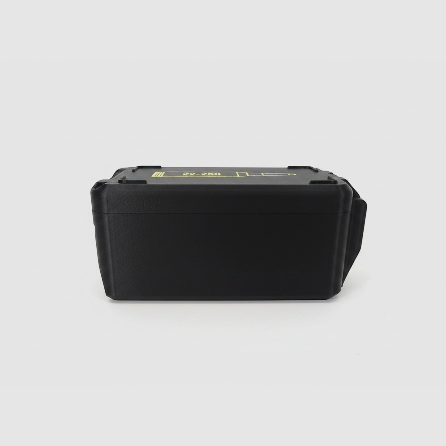 Filamelt Munitionsbox / 22-250 Remington / 'Klapp- / Rastdeckel' / Patronenbox, Ammo Box