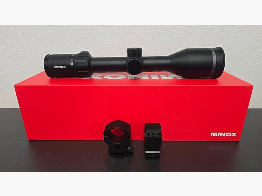 Minox Allrounder 2-10x50 met verlicht kruis met montage ringen - Topstaat!