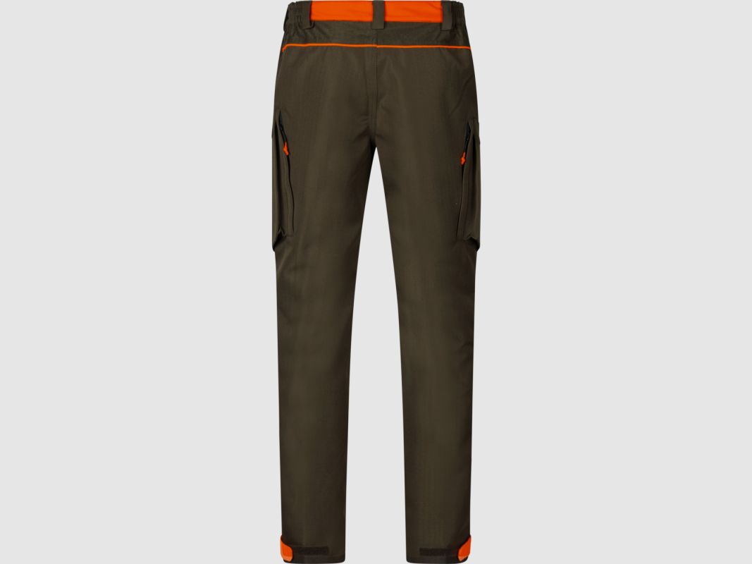 Seeland Herren Hose Venture Pine green/Hi-Vis orange