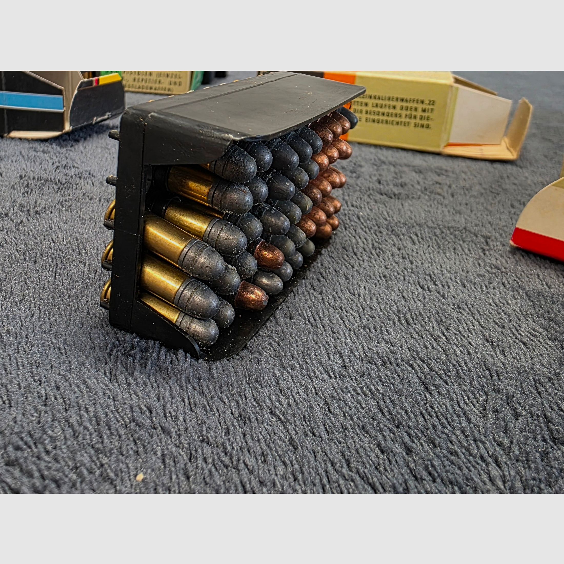 Munitions de collection .22, RWS et FIOCCHI