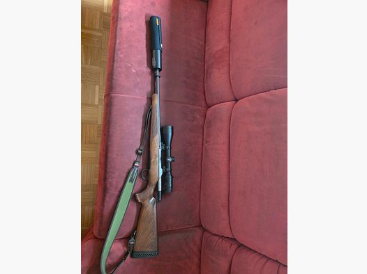 Sauer 101 Classic .308Win con mira telescópica Meopta y silenciador Hausken