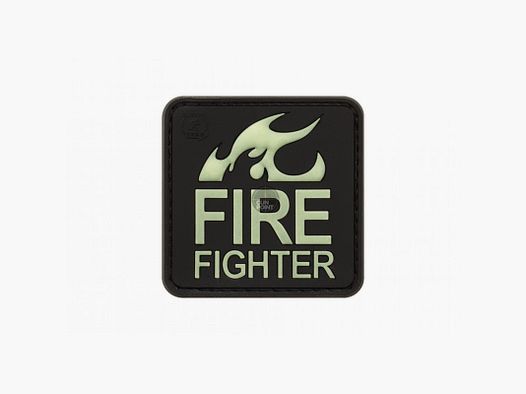Fire Fighter Rubber Patch