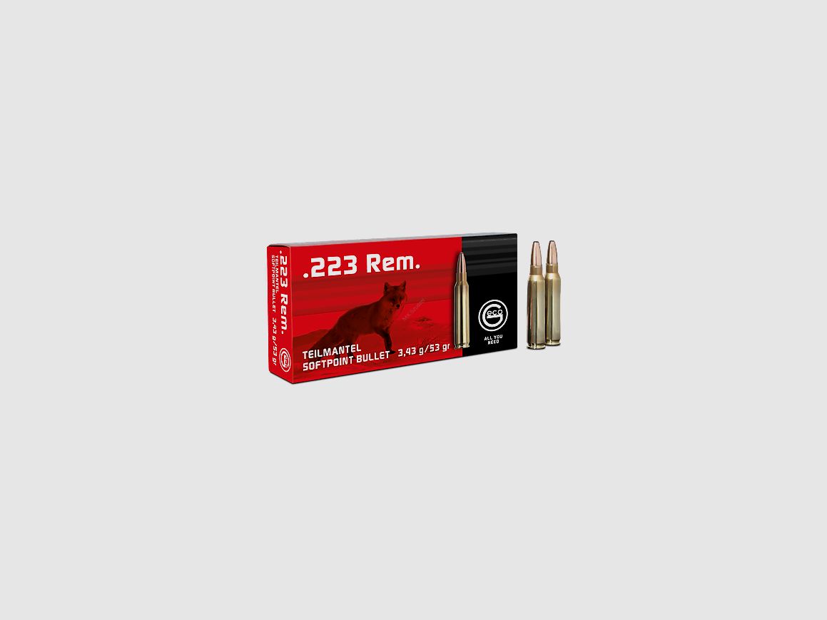 AMUNICJA GECO KAL.223 REM SP 3,4 g 53 gr