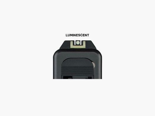 GLOCK 2402488 Sight Steel, Glow-in-the-Dark