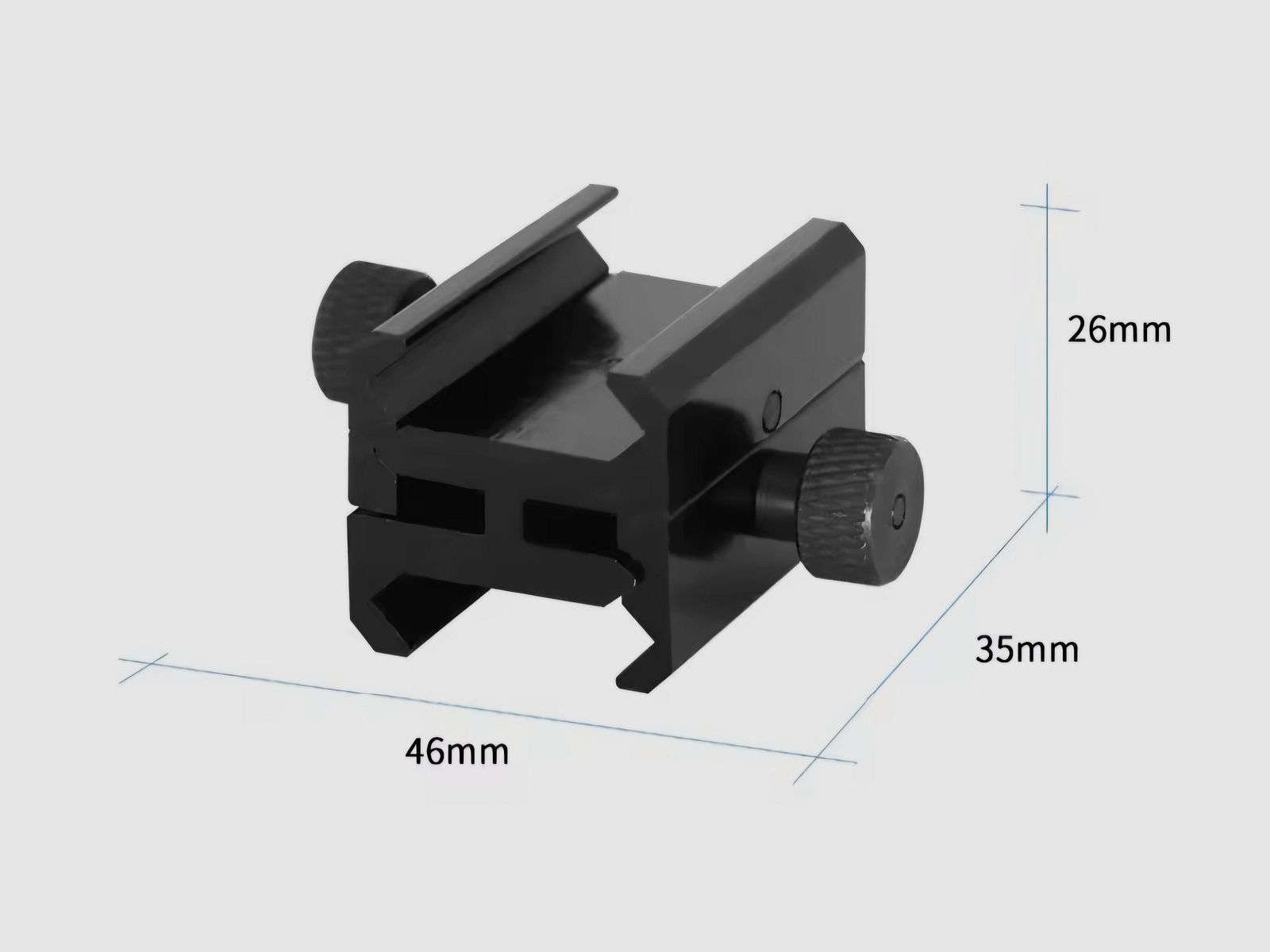 Mount adapter for Picatinny | HDR50 | HDB68 | HDR68 | Hunting outdoor tool