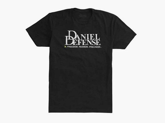 T-Shirt Daniel Defense Classic Schwarz S bis XXL - T-Shirt Daniel Defense Classic Schwarz T-XXL