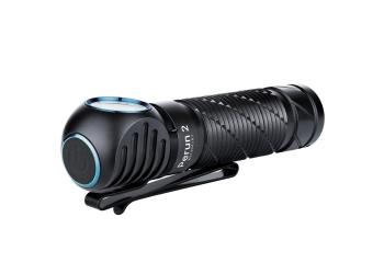 Linterna táctica frontal y acodada Olight Perun 2 Cool White Kit con cinta para la cabeza – 2500 lúmenes, imagen 2 de 4