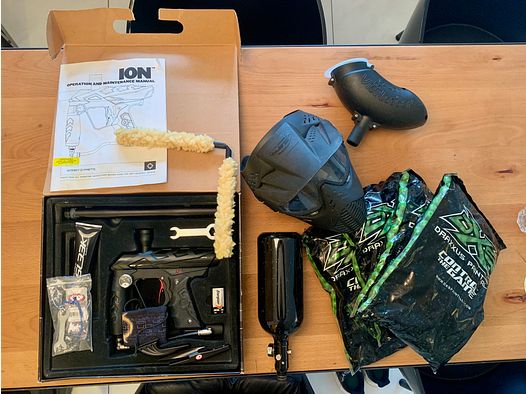 Marcatori Ion * Paintball * Attrezzatura completa, Set Paintball