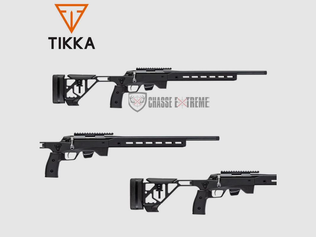 TIKKA T1X Ace Target Black Steel Carabina Cal. 22 LR 51cm