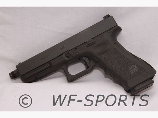 GLOCK	 Glock 17 Gen3 ,Behördenmodell, mit orginal Glock Lauf, M13,5x1 links