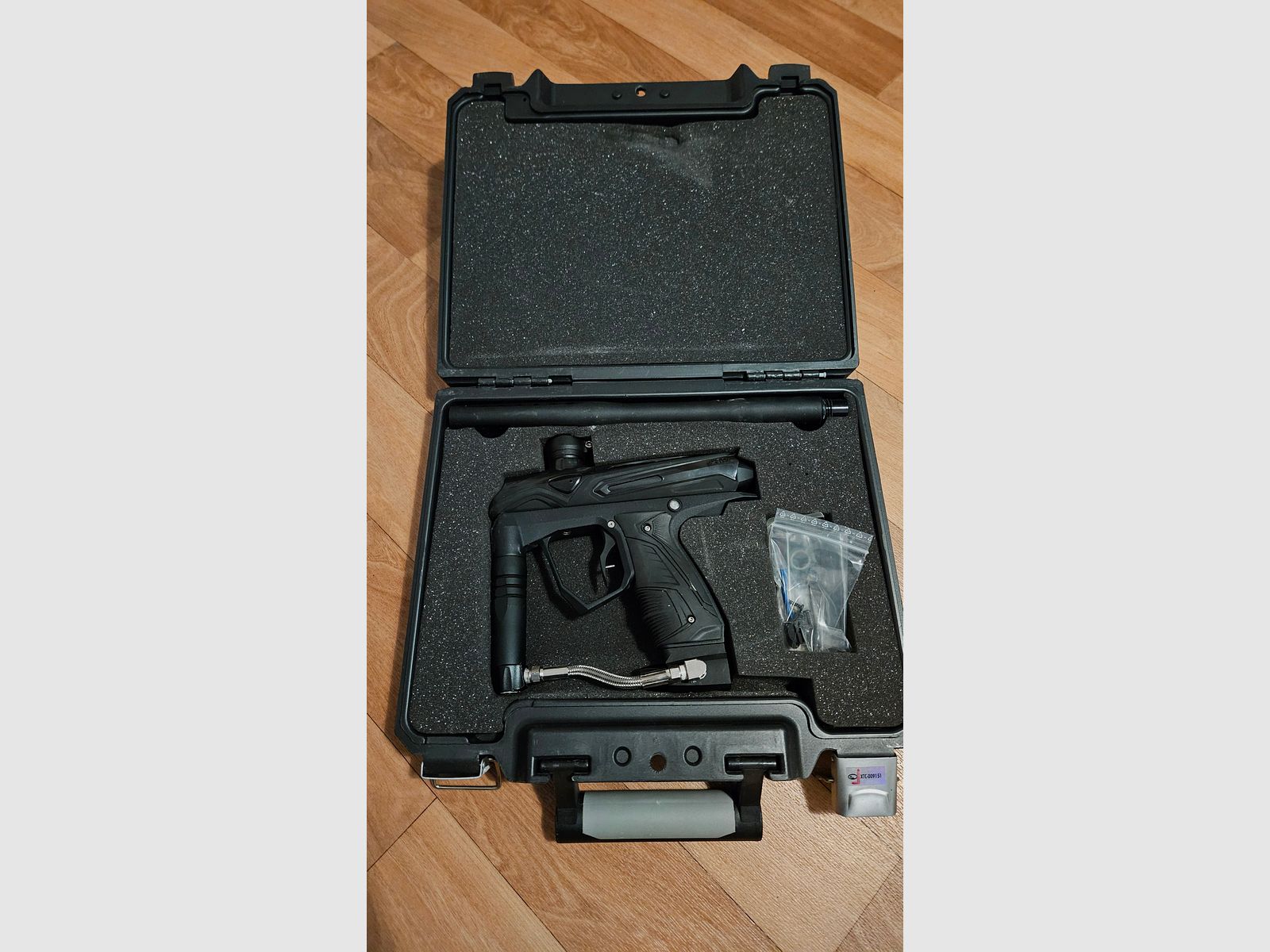 Paintball-Set inkl. Markierer | Hopper | Druckflasche