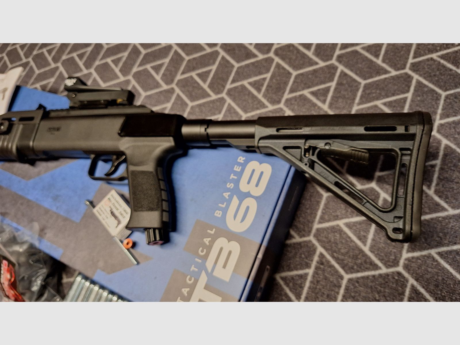 T4E TB68/HDB68 AR Stil/AR-Schaft/RedDot NUEVO!