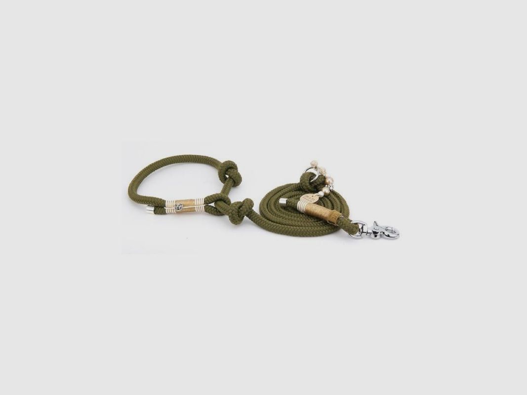 Emmy & Pepe Retrieverleine Green Panther S