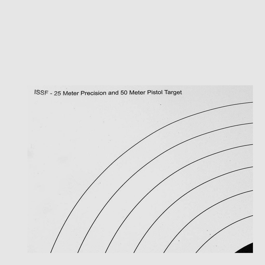 Eemann Tech ISSF 25M Precision Pistol Target and 50M – 100 pieces., image 2 of 3