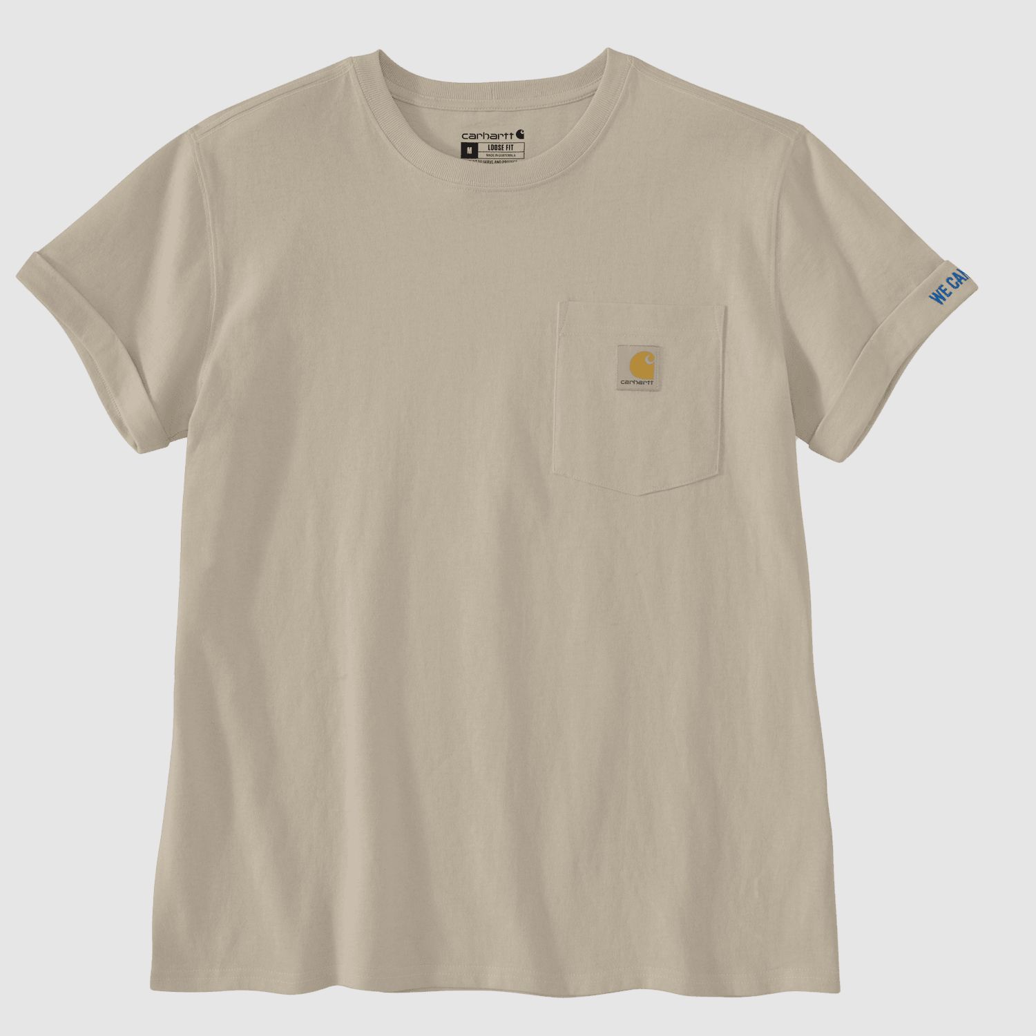 Carhartt Dearborn Loose Rosie T-Shirt Women Oat Milk XS
