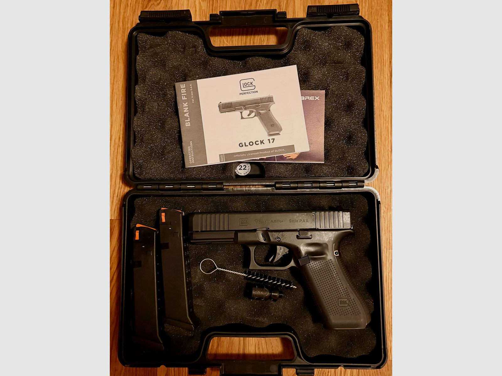 Umarex Glock Gen 5 blank firing pistol – PTB approved – excellent condition – legal from 18