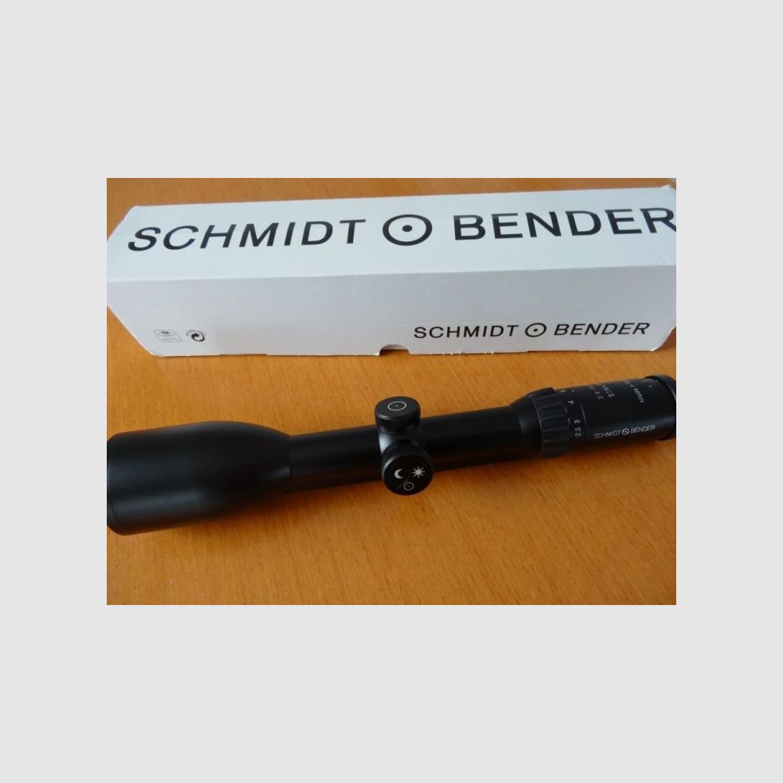 Schmidt & Bender Schmidt & Bender Stratos 2.3-13x56 LMC with Convex Rail Abs.FlashDot 7