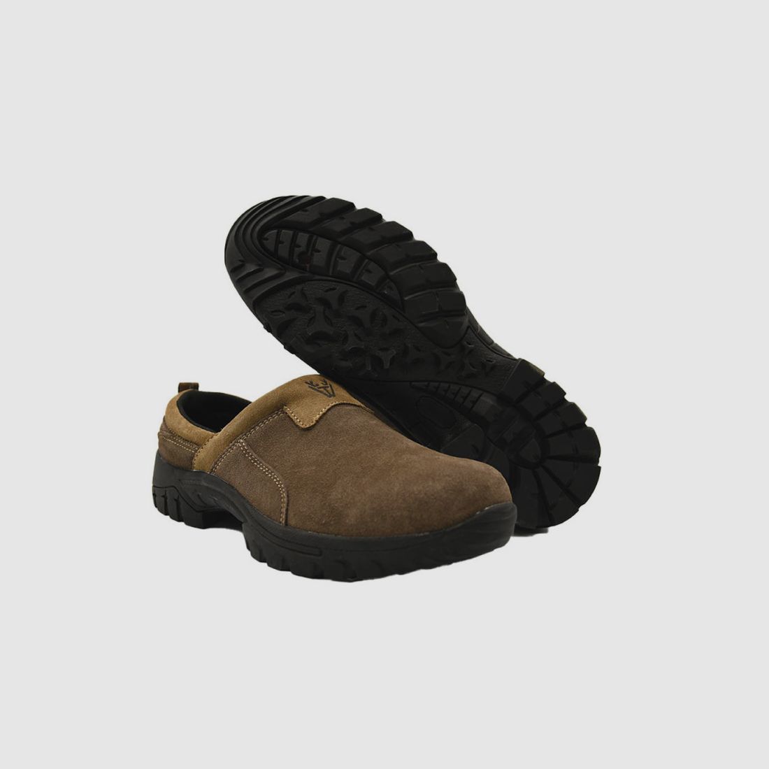 Sabotins Teamwood Nevada cuir suédé 39-46 chocolat, image 11 sur 12