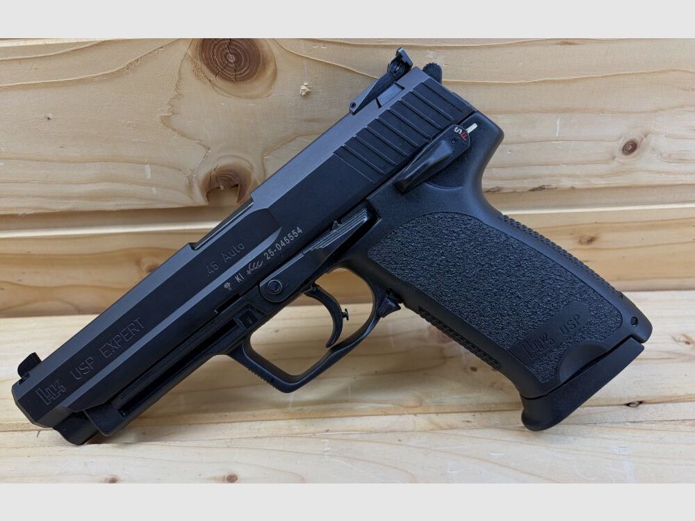 halbautomatische SA/DA Pistole H&K USP EXPERT .45 AUTO mit 1x Magazin .45Auto